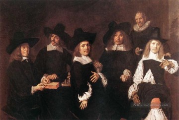 Regents portrait Siècle d’or néerlandais Frans Hals Peinture à l'huile